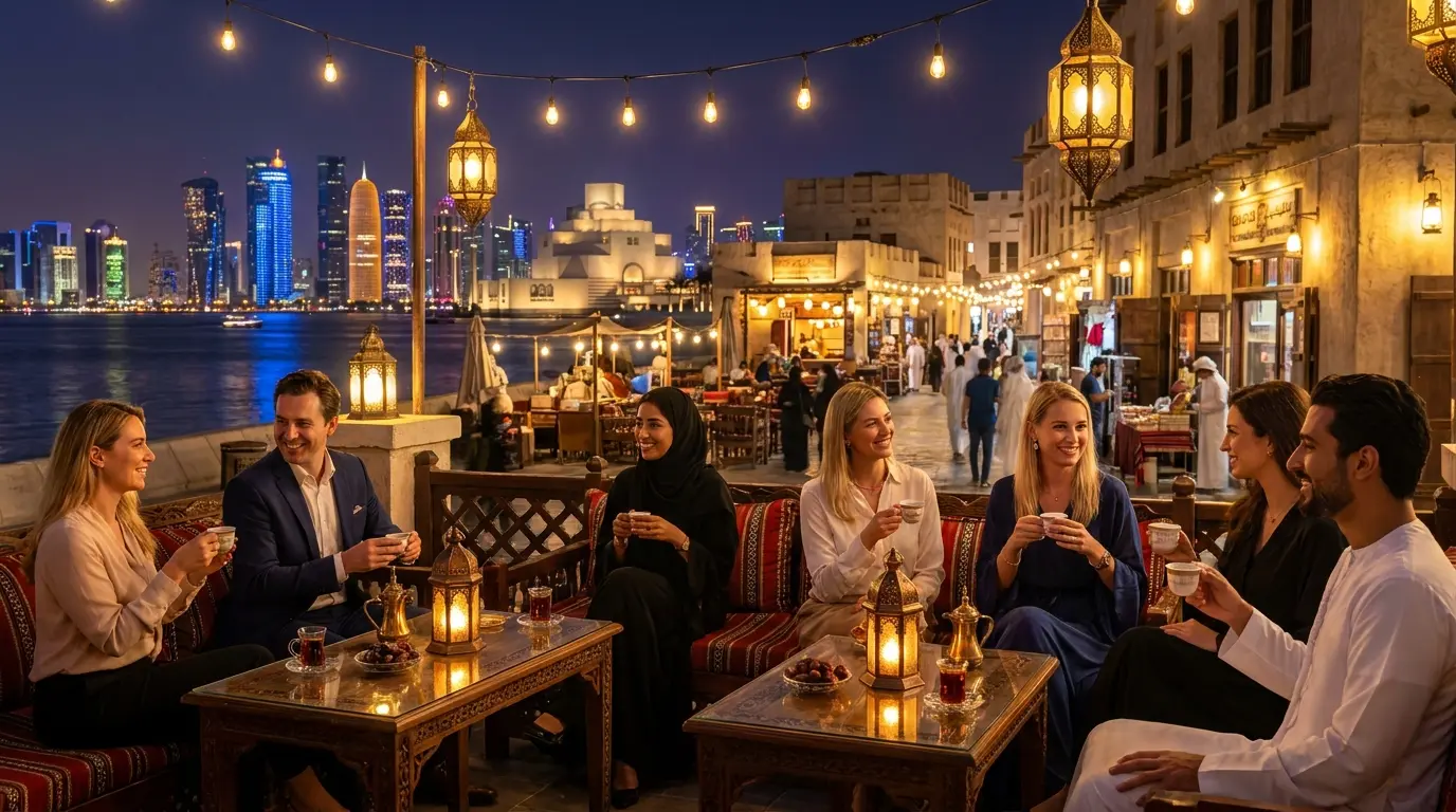 Doha Night City Tour in Qatar