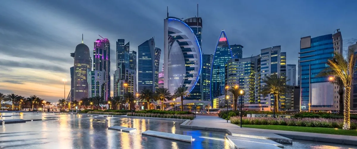 Doha Night Tour with skyline views Souq Waqif and Arabic coffee