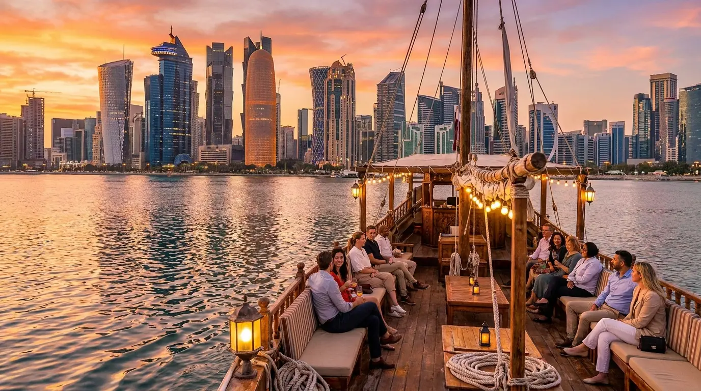 Sunset Dhow Cruise Doha Qatar