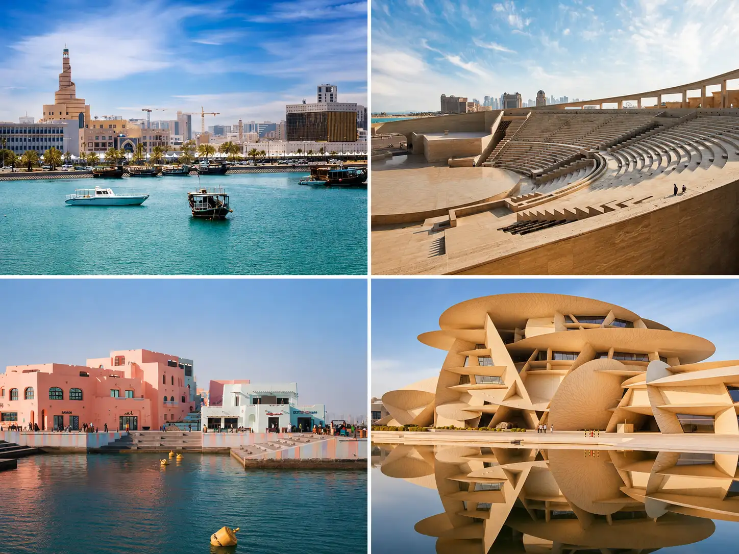 Doha city sightseeing landmarks on a full-day tour