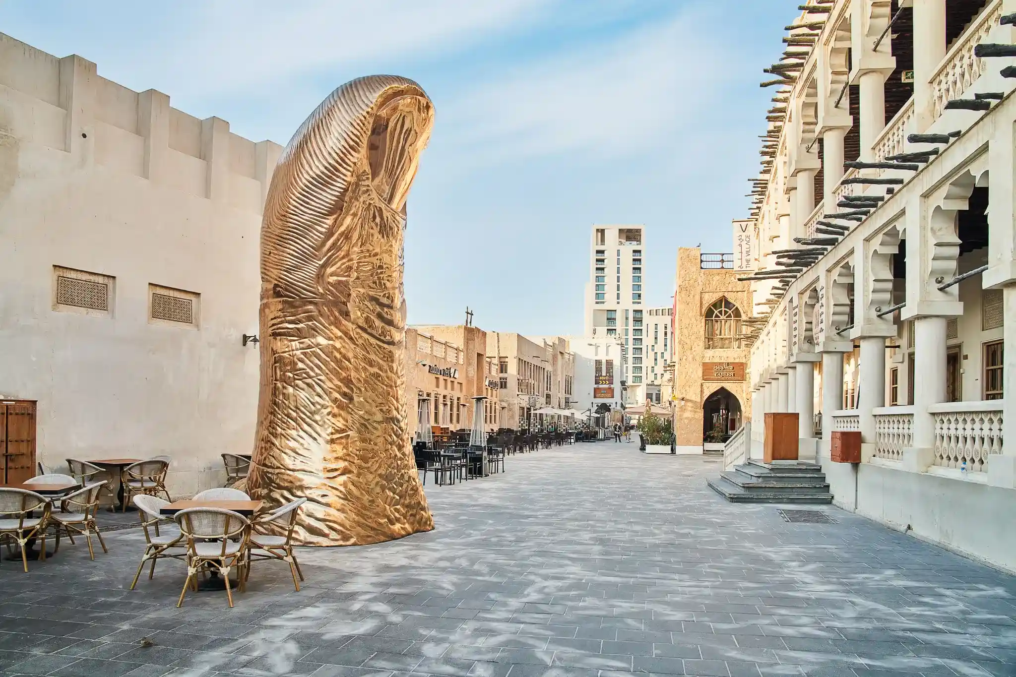 Souq Waqif traditional market in Doha, Qatar